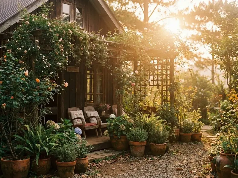 Ảnh minh hoạ không gian một homestay